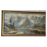 1960ï¿½s Framed Print ï¿½The Dolomitesï¿½ by Amo Lemke