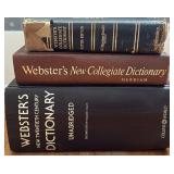 (3) Vintage Websterï¿½s Dictionary