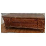 Antique Chest on Casters