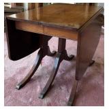 Duncan Phyfe Dining Room Table - SEE DESC
