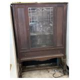 Glass Front Armoire