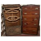 Antique Cedarobe Steamer Trunk by Whittle Trunk Co