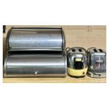 Vintage Bread Boxes and Toasters