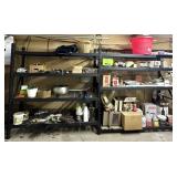 Metal Storage Shelf - Contents Not Included
