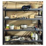 Contents of Metal Shelf - Shelf Not Included