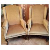(2) Wingback Chairs