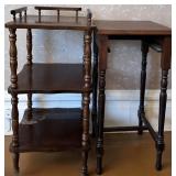 Vintage Side Tables (2) (SEE DESCR)
