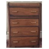 Vintage Waterfall Chest of Drawers