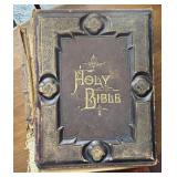 Antique Holy Bible Published in 1882