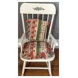 Vintage Doll Rocking Chair