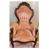 Victorian Style Parlor Chair