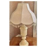 Alabaster Table Lamp and Shade