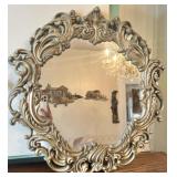 Burwood Products Mid-Century Gold Tone Mirror