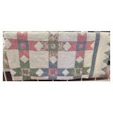 VTG Eight Point Star Quilt