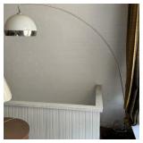 VTG Arched Porcelain Lamp w/ Marble Base