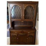 Vintage L. Hitchcock Fenwick Harvest China Hutch