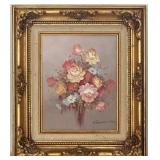 Gold Framed Oil on Canvas