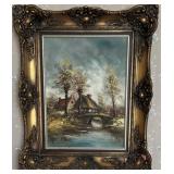 Oil on Canvas Framed