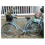 Vintage Schwinn Bike w/ Faux Plants