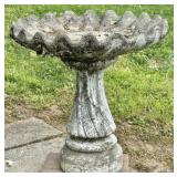Concrete Bird Bath