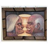 VTG Octavio Campo Oil on Canvas "Forever Always"