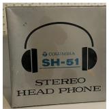 Columbia SH-51 Stereo Headphones