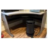 Corner Office Desk w/ Air Purifier