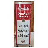 Campbell Soup Metal Vintage Store Display Rack