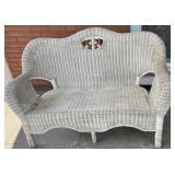 Wicker Loveseat