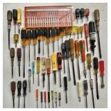 Assortment of Screw Drivers