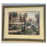 Framed & Matted Picture