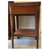 Vintage Wood Side Table