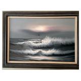 Vintage Framed Original Painting