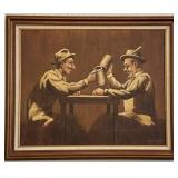 Painted Canvas by Frederick Houghon Signed
