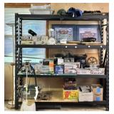 Contents of Metal Shelf
