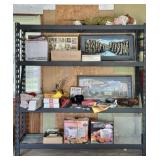 Contents of Metal Shelf