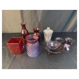 Colored glass decor
