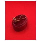 (2) 10k Gold Fashion Rings