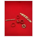 Assorted 10k Gold Jewelry