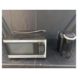 Microwave and keurig coffee maker