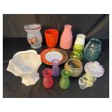 Miscellaneous glass and other decor