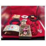 Miscellaneous costume jewelry
