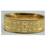Simmons Betsy Ross Gold Filled Bangle Bracelet
