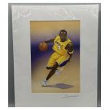 Kobe Bryant by Moises Biton Signed Sports Art