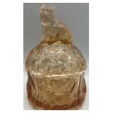 Scottie Dog Glass Candy Bowl
