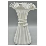 Fenton Silvercrest Wheat Vase