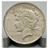 1923 Peace Silver Dollar - 90% Silver