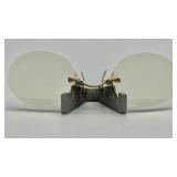 Antique Pince Nez Oval Glasses