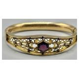 S.O. Bigney & Co. Gold Filled Bangle Bracelet