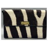 Vintage Hide & Leather Clutch Purse
